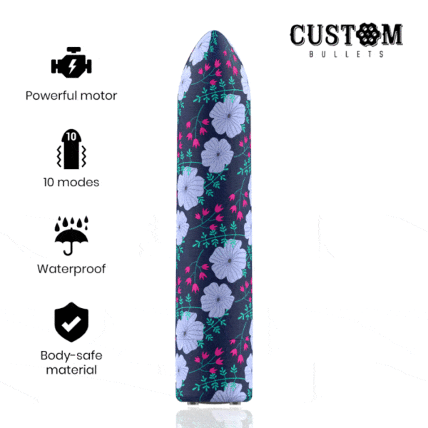 CUSTOM BULLETS SPRING MAGNETIC BULLET 10 INTENSITIES