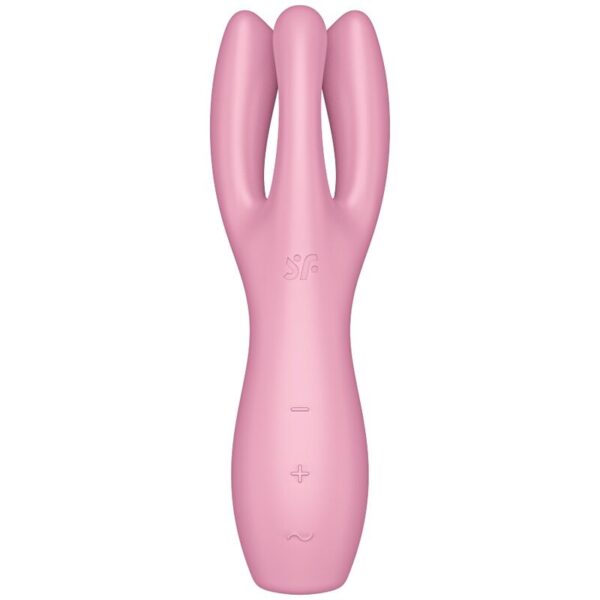 SATISFYER THREESOME 3 VIBRATOR - PINK - Image 2