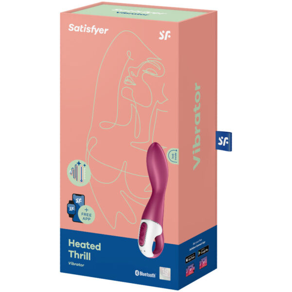 SATISFYER HEATED THRILL G-SPOT VIBRATOR - Image 4