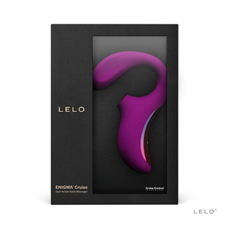 LELO ENIGMA CRUISE DUAL STIMULATION SONIC MASSAGER DEEP ROSE - Image 3
