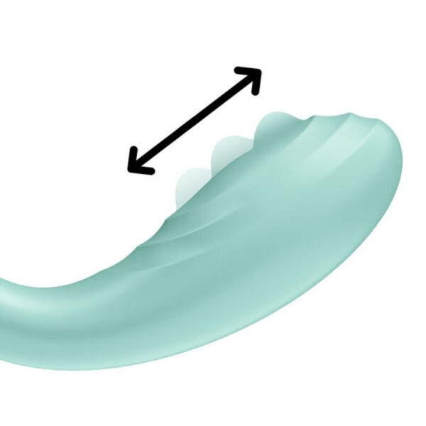 SATISFYER RRROLLING PLEASURE G-SPOT VIBRATOR - GREEN - Image 2