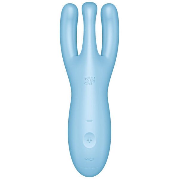SATISFYER THREESOME 4 VIBRATOR APP - BLUE - Image 2