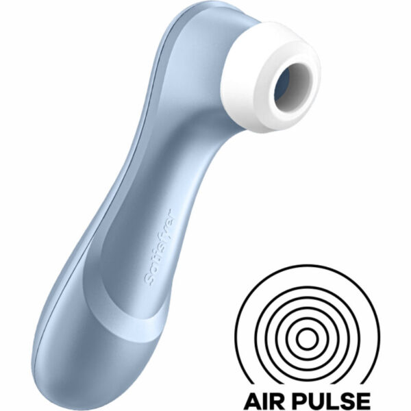 SATISFYER PRO 2 AIR PULSE STIMULATOR - BLUE