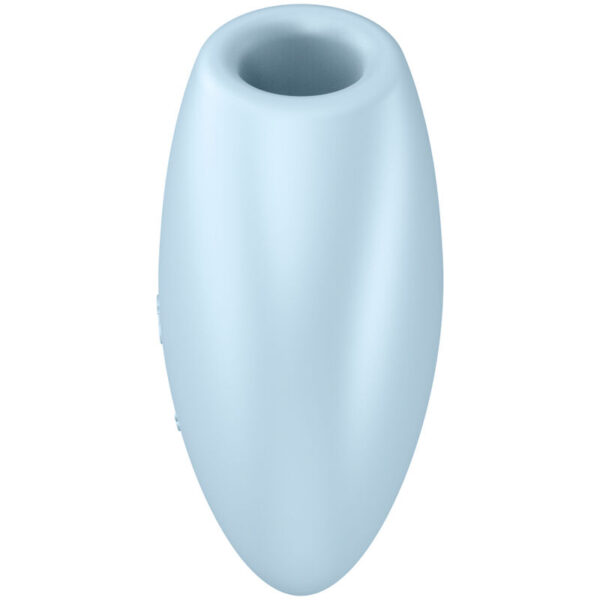 SATISFYER CUTIE HEART AIR PULSE STIMULATOR & VIBRATOR - BLUE - Image 3