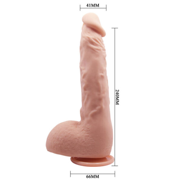 JASON REALISTIC DILDO FLESH 24 CM - Image 2