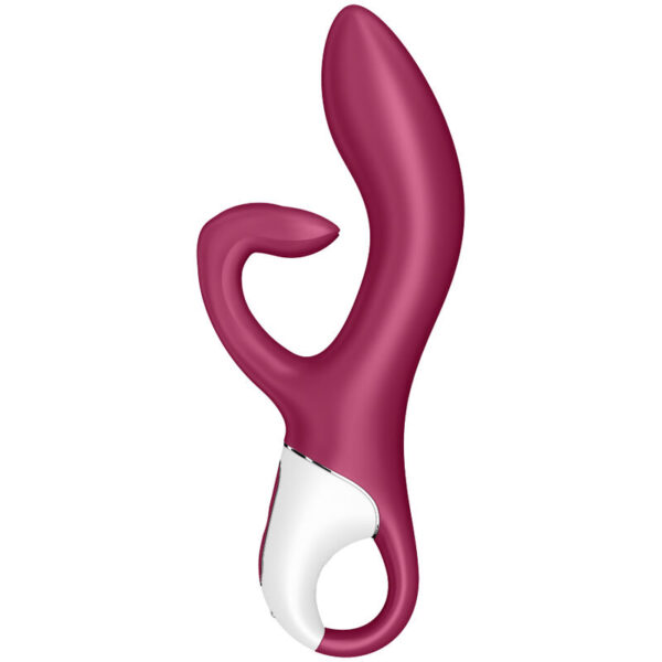 SATISFYER EMBRACE ME G-SPOT VIBRATOR - BERRY - Image 2
