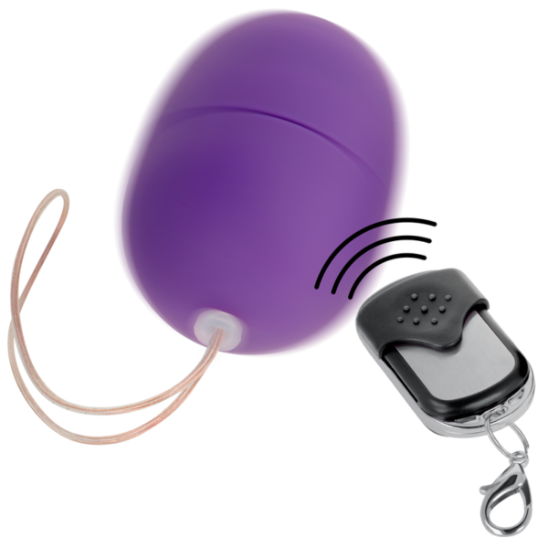 ONLINE REMOTE CONTROL VIBRATING EGG S - PURPLE - Image 3