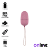 ONLINE REMOTE CONTROL VIBRATING EGG M - PINK - Image 2