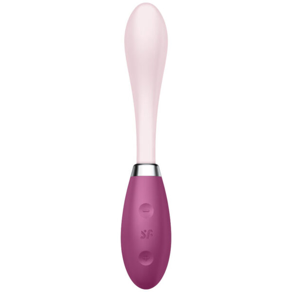 SATISFYER G-SPOT FLEX 3 MULTI VIBRATOR - RED - Image 2