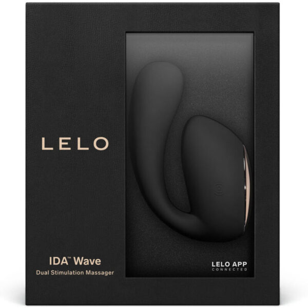 LELO IDA WAVE COUPLES MASSAGER BLACK - Image 4