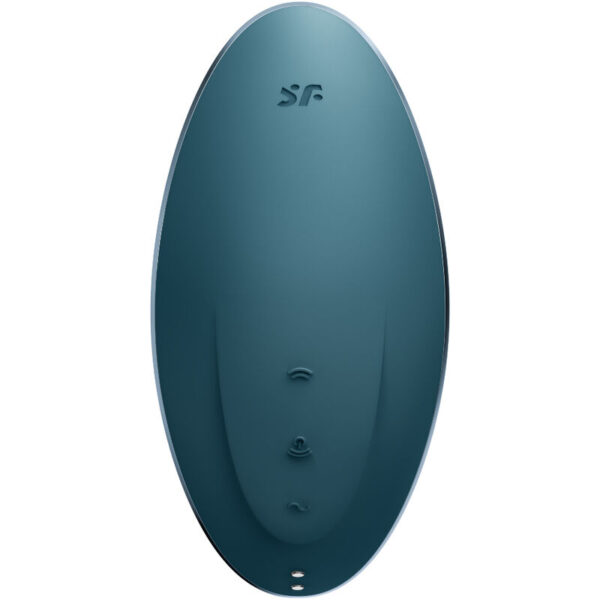 SATISFYER VULVA LOVER 1 AIR PULSE STIMULATOR & VIBRATOR - BLUE - Image 3