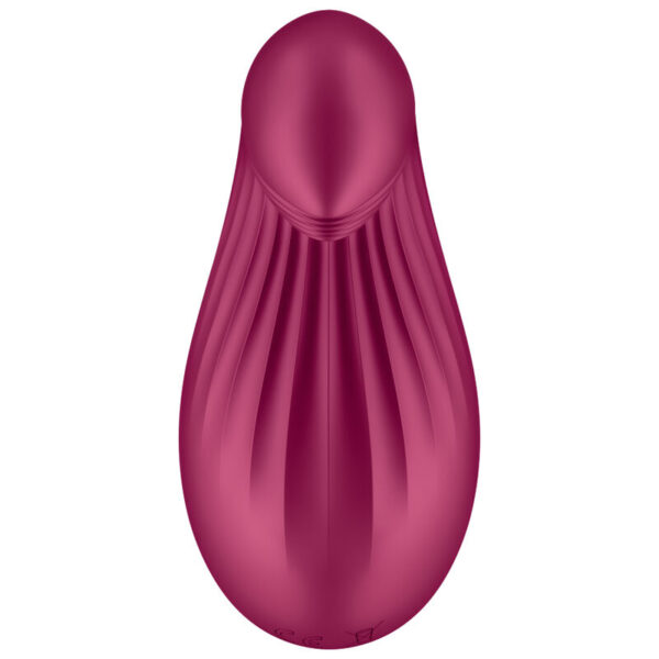 SATISFYER DIPPING DELIGHT LAY-ON VIBRATOR - RED - Image 3