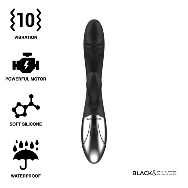 BLACK & SILVER KALEB STIMULATING VIBE