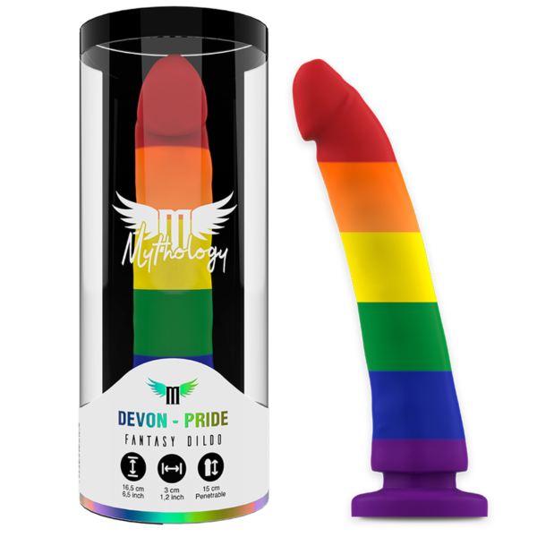 MYTHOLOGY DEVON PRIDE DILDO M - Image 2