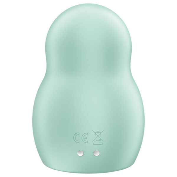 SATISFYER PRO TO GO 1 DOUBLE AIR PULSE STIMULATOR & VIBRATOR - GREEN - Image 3