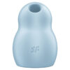 SATISFYER PRO TO GO 1 DOUBLE AIR PULSE STIMULATOR & VIBRATOR - BLUE - Image 2