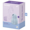 SATISFYER PRO TO GO 1 DOUBLE AIR PULSE STIMULATOR & VIBRATOR - BLUE - Image 4