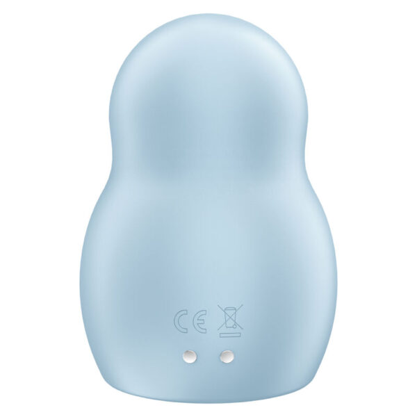 SATISFYER PRO TO GO 1 DOUBLE AIR PULSE STIMULATOR & VIBRATOR - BLUE - Image 3