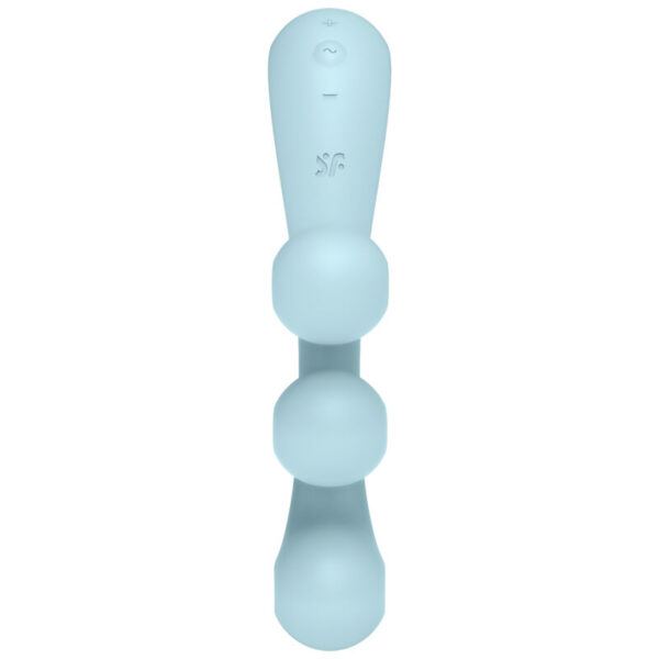SATISFYER TRI BALL 2 MULTI VIBRATOR - BLUE - Image 3