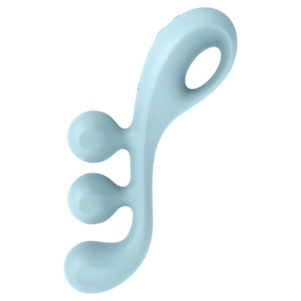 SATISFYER TRI BALL 2 MULTI VIBRATOR - BLUE - Image 2
