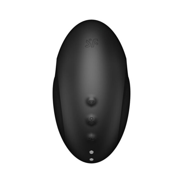 SATISFYER VULVA LOVER 3 AIR PULSE STIMULATOR & VIBRATOR - BLACK - Image 3