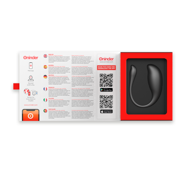 ONINDER VIBRATING EGG BLACK - FREE APP - Image 6