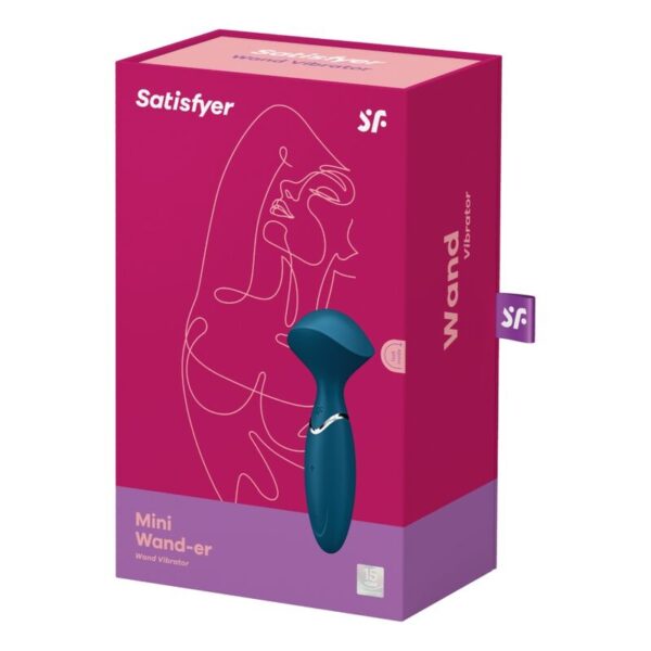 SATISFYER MINI WOND-ER - BLUE - Image 7