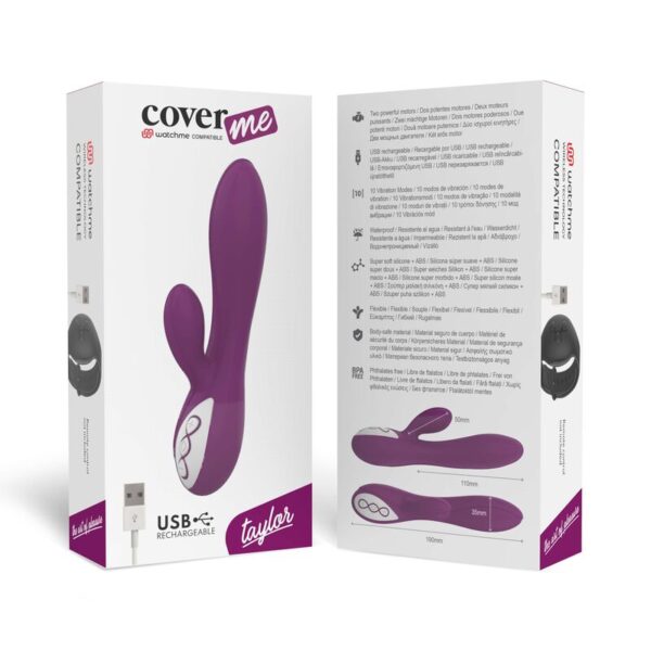 COVERME TAYLOR VIBRATOR WATCHME WIRELESS TECHNOLOGY COMPATIBLE - Image 7