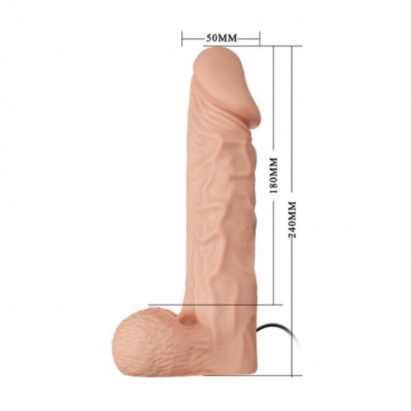 BAILE ULTRA PASSIONATE HARNESS 24 CM - FLESH - Image 4