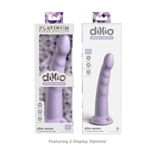 PIPEDREAMS SLIM SEVEN 17,78 CM VIOLET - Image 4