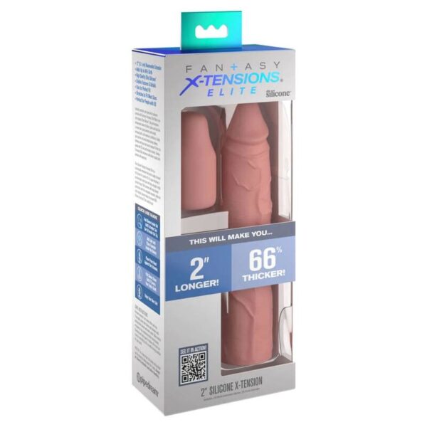 PIPEDREAMS SLEEVE 20,32 CM + 5,00 CM INCH PLUG SKIN - Image 3