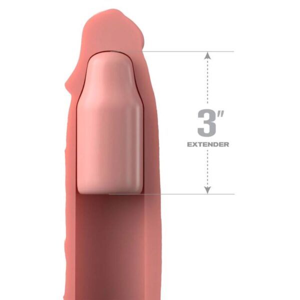 PIPEDREAMS SLEEVE 22,86 CM + 7,62 CM PLUG SKIN - Image 2