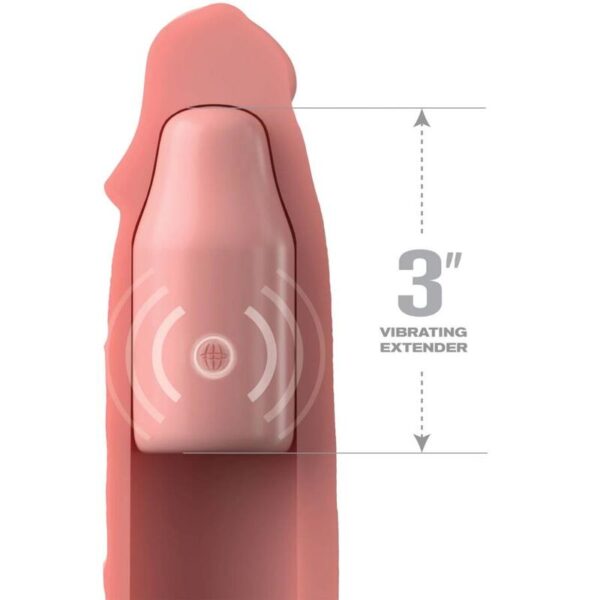 PIPEDREAMS SLEEVE 22,86 CM + 7,62 CM PLUG REMOTE SKIN - Image 2
