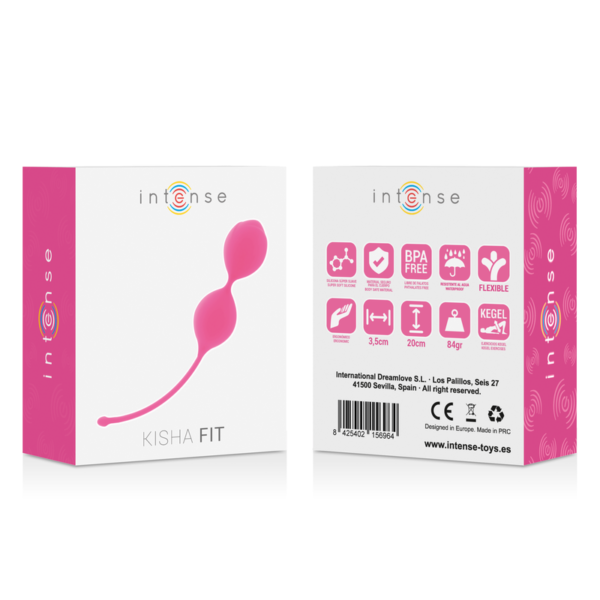 INTENSE KISHA FIT SILICONE KEGEL HOT PINK - Image 3