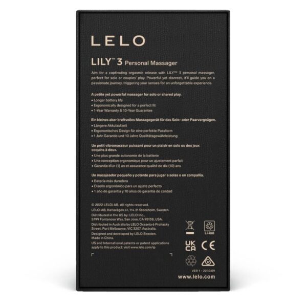 LELO LILY 3 PERSONAL MASSAGER - POLAR GREEN - Image 4