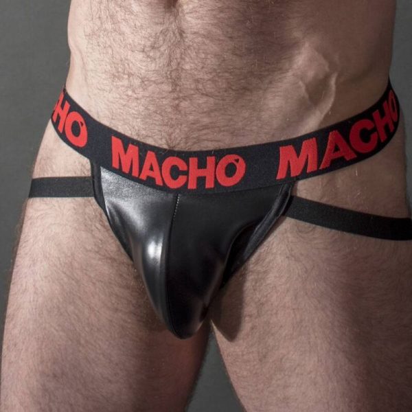 MACHO - MX25RC JOCK RED LEATHER