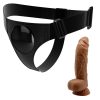 PRETTY LOVE - HARNESS BRIEFS UNIVERSAL HARNESS WITH DILDO MICHEAL 20 CM BLACK - Image 4