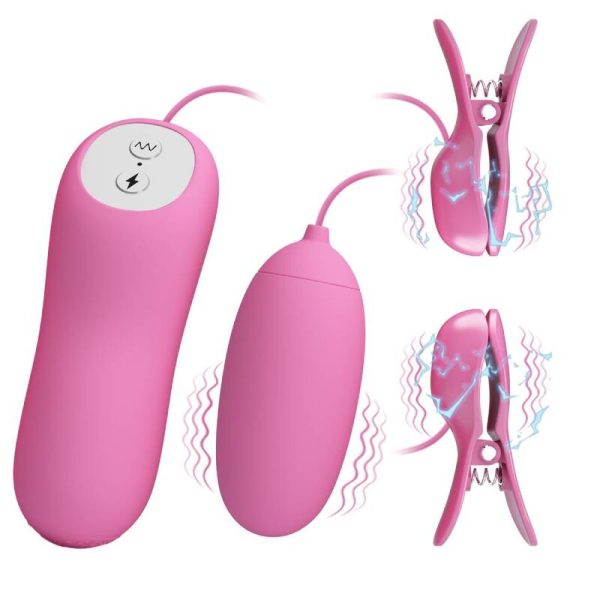 PRETTY LOVE - ELETRIC SHOCK AND VIBRO-BULLETS PINK - Image 2