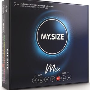 MY SIZE MIX CONDOMS 60 MM 28 UNITS