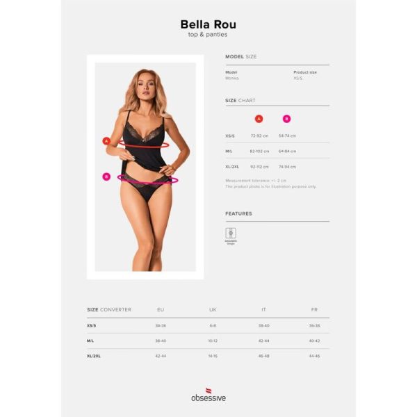 OBSESSIVE - BELLA ROU TOP & PANTIES - Image 7