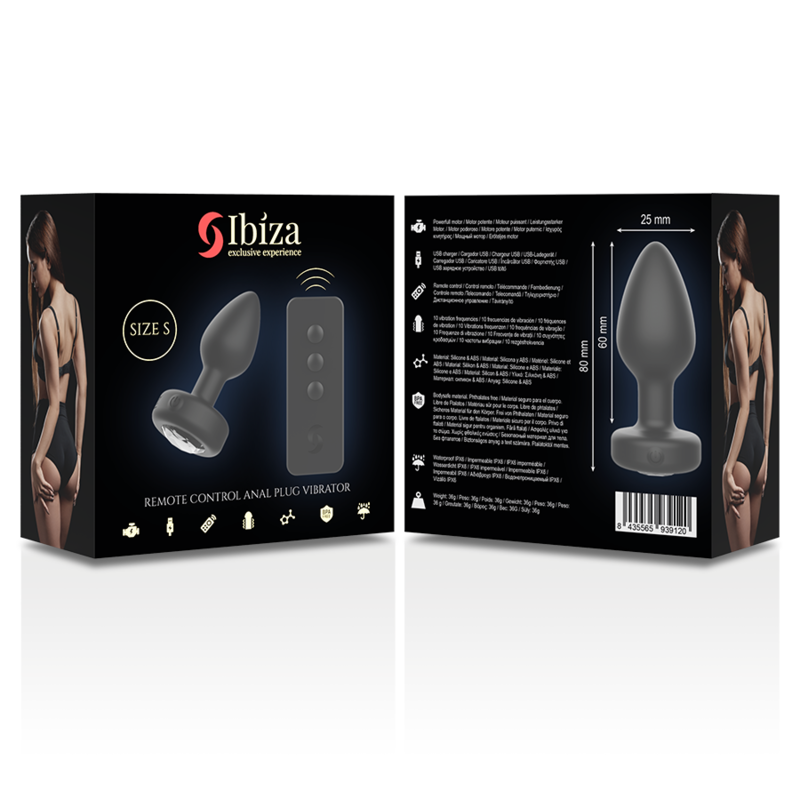 IBIZA - REMOTE CONTROL ANAL PLUG SIZE S - Image 10