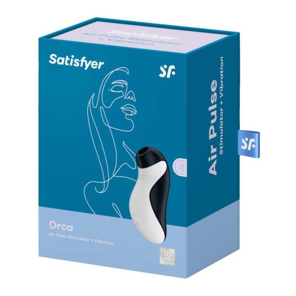 SATISFYER - ORCA AIR PULSE STIMULATOR + VIBRATION - Image 6