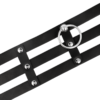 COQUETTE CHIC DESIRE HAND CRAFTED CHOKER VEGAN LEATHER - FETISH - Image 5
