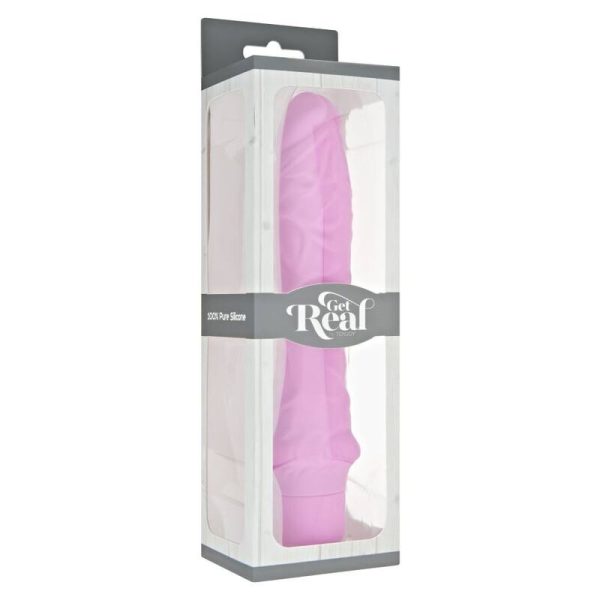 GET REAL - CLASSIC LARGE VIBRATOR PINK - Image 3