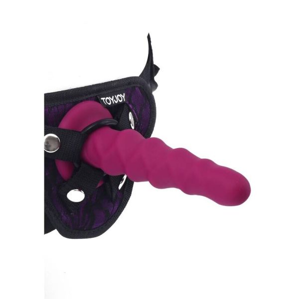 GET REAL - RIBBED DONG 12 CM RED - Image 2
