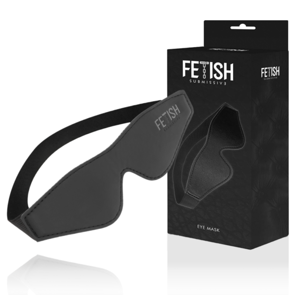 FETISH SUBMISSIVE MASK VEGAN LEATHER - Image 2