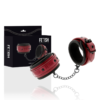 FETISH SUBMISSIVE DARK ROOM ANKLE CUFFS VEGAN LEATHER - Image 2