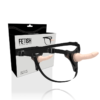 FETISH SUBMISSIVE SILICONE STRAP-ON FLESH 16CM REALISTIC - Image 2