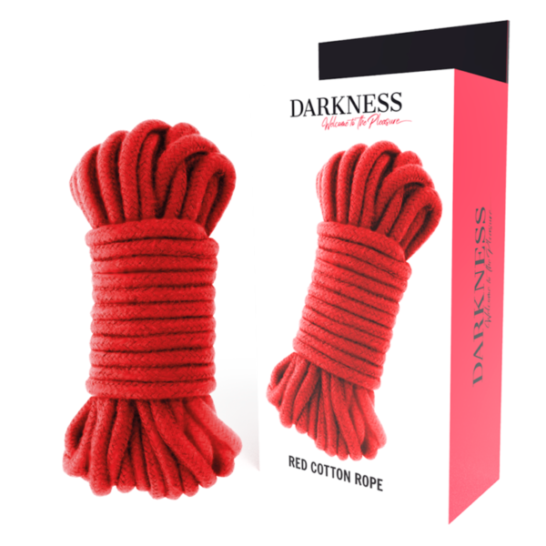 DARKNESS KINBAKU ROPE 5 M - RED - Image 2