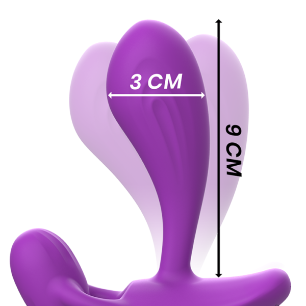 INTENSE - SHELLY ANAL PLUG REMOTE CONTROL PURPLE - Image 5